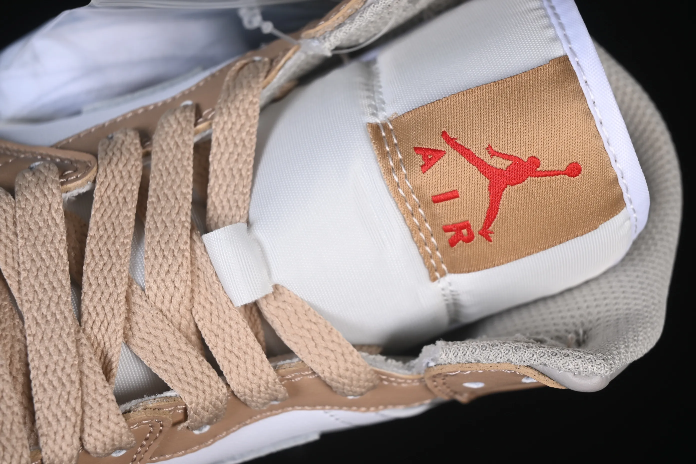 All categories Air Jordan Jordan series basketball shoes Air Jordan 1 Mid Air Jordan 1 Mid AJ1 Joe 1 white wheat Chinese culture and leisure sneakers DQ8426-200